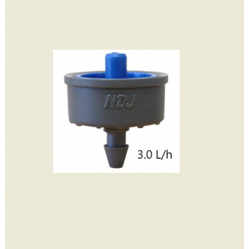 NaanDanJain Heavy Duty Pressure Compensating Barb Button Drippers x100